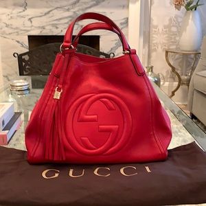 Gucci Soho purse red